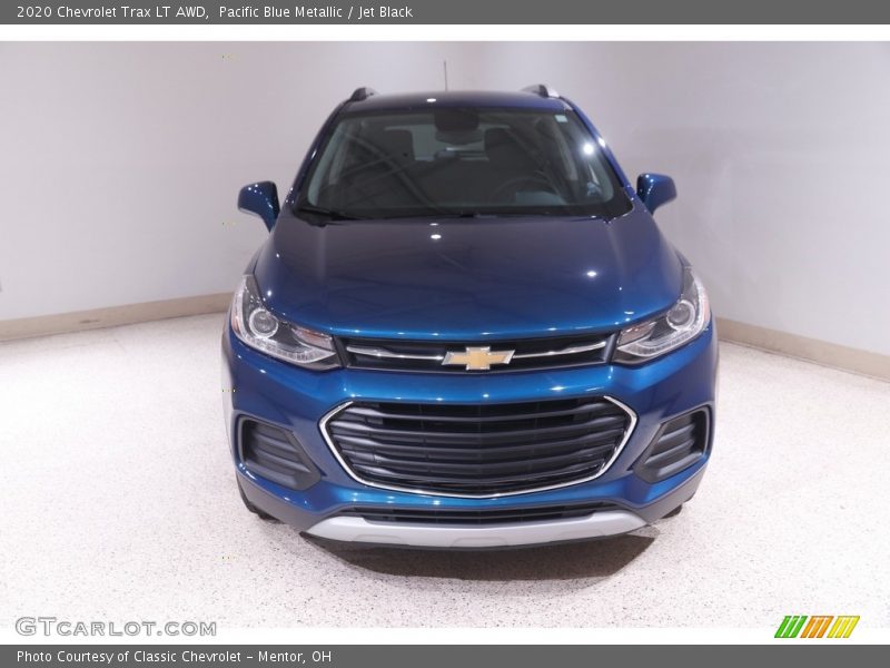 Pacific Blue Metallic / Jet Black 2020 Chevrolet Trax LT AWD