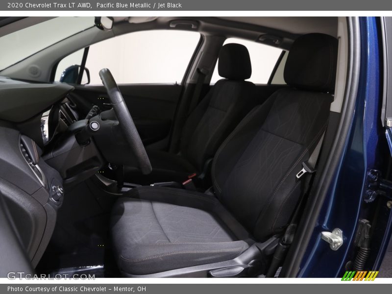 Pacific Blue Metallic / Jet Black 2020 Chevrolet Trax LT AWD