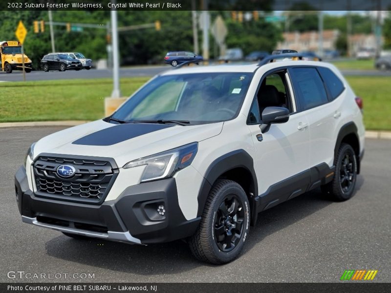 Crystal White Pearl / Black 2022 Subaru Forester Wilderness
