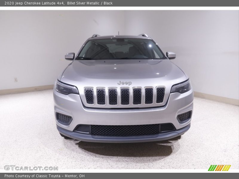 Billet Silver Metallic / Black 2020 Jeep Cherokee Latitude 4x4