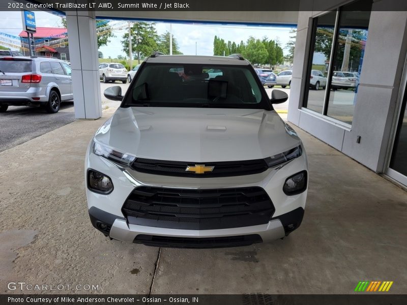 Summit White / Jet Black 2022 Chevrolet TrailBlazer LT AWD