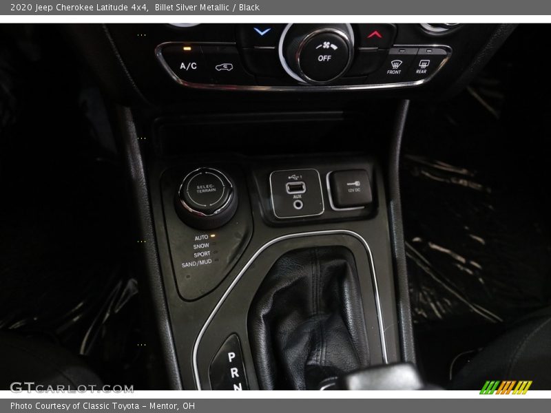 Billet Silver Metallic / Black 2020 Jeep Cherokee Latitude 4x4