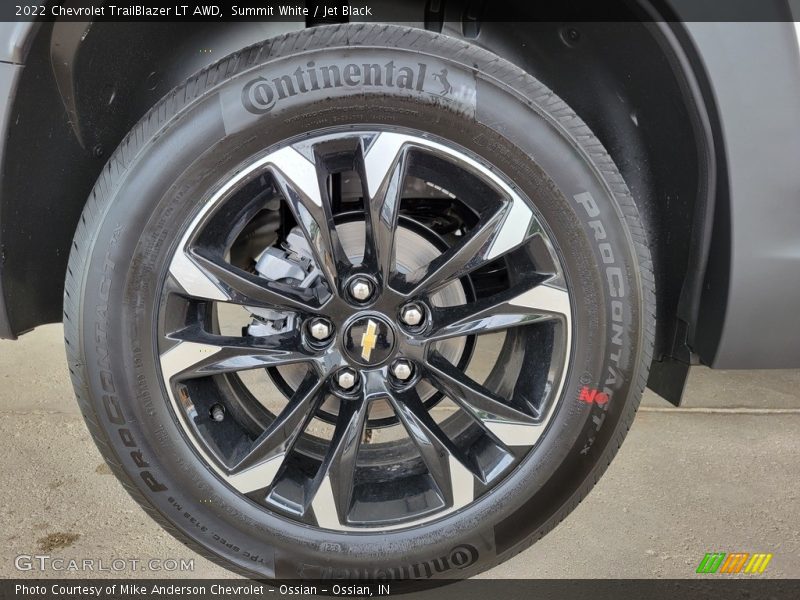 Summit White / Jet Black 2022 Chevrolet TrailBlazer LT AWD