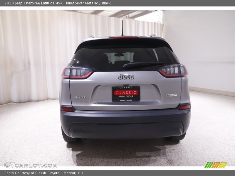 Billet Silver Metallic / Black 2020 Jeep Cherokee Latitude 4x4