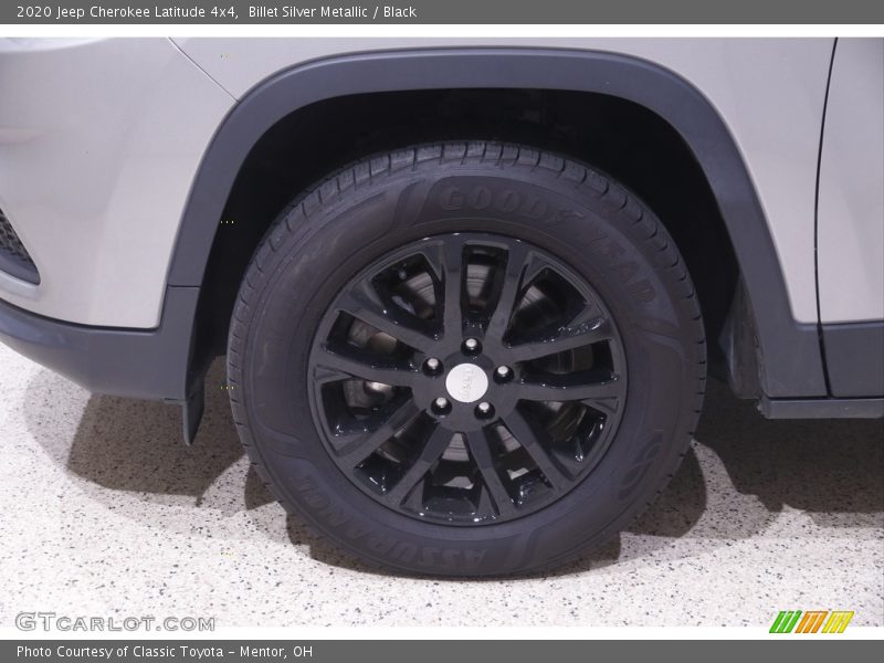 Billet Silver Metallic / Black 2020 Jeep Cherokee Latitude 4x4