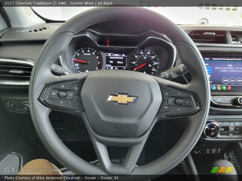 Summit White / Jet Black 2022 Chevrolet TrailBlazer LT AWD