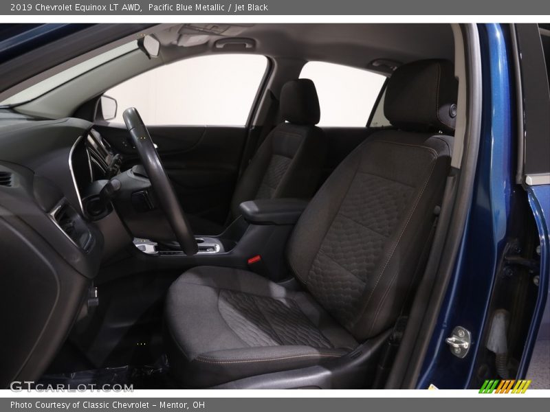 Pacific Blue Metallic / Jet Black 2019 Chevrolet Equinox LT AWD