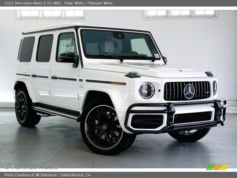 Front 3/4 View of 2022 G 63 AMG