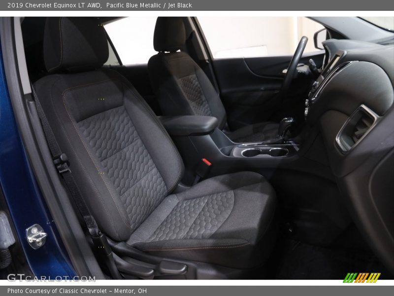 Pacific Blue Metallic / Jet Black 2019 Chevrolet Equinox LT AWD