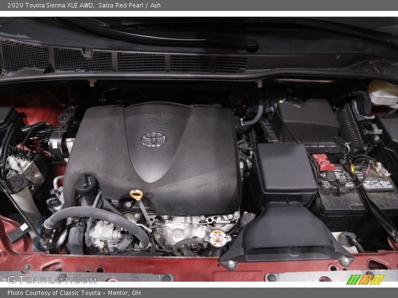  2020 Sienna XLE AWD Engine - 3.5 Liter DOHC 24-Valve Dual VVT-i V6