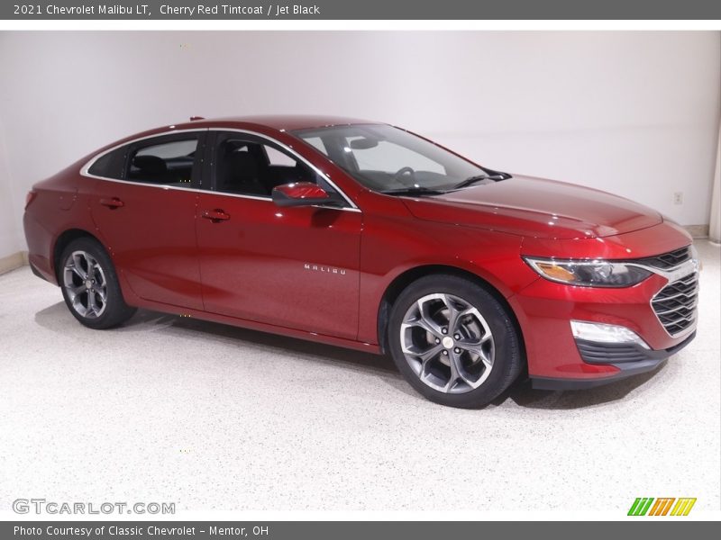 Cherry Red Tintcoat / Jet Black 2021 Chevrolet Malibu LT