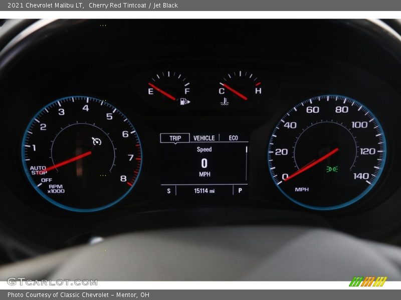 Cherry Red Tintcoat / Jet Black 2021 Chevrolet Malibu LT
