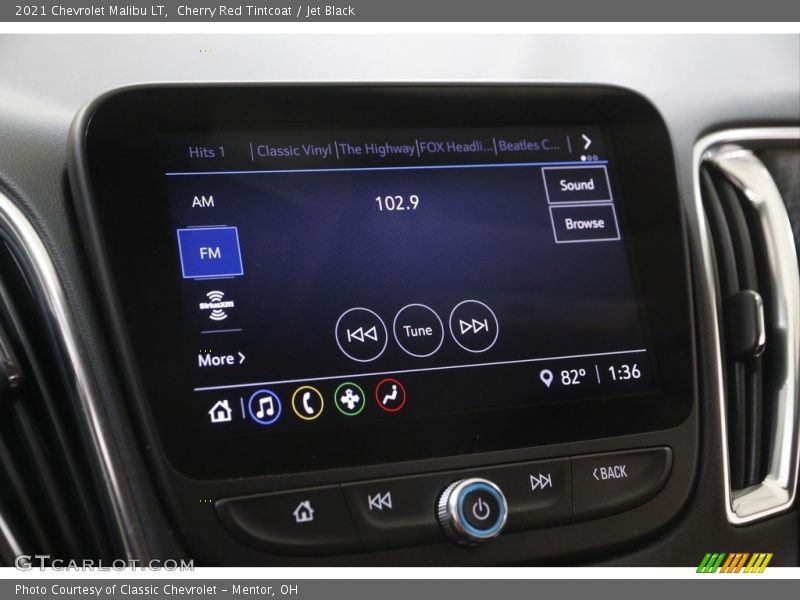 Cherry Red Tintcoat / Jet Black 2021 Chevrolet Malibu LT