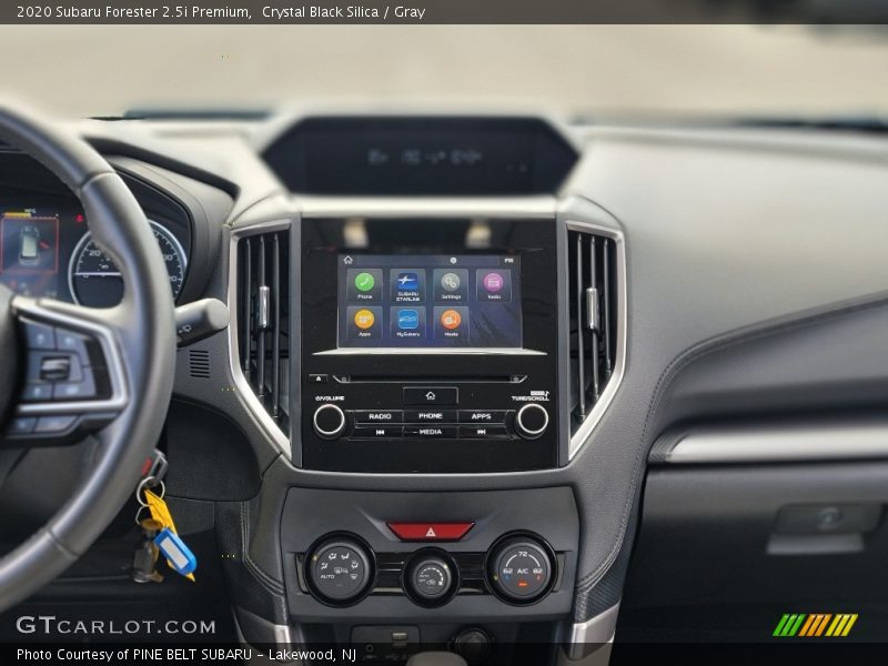 Crystal Black Silica / Gray 2020 Subaru Forester 2.5i Premium