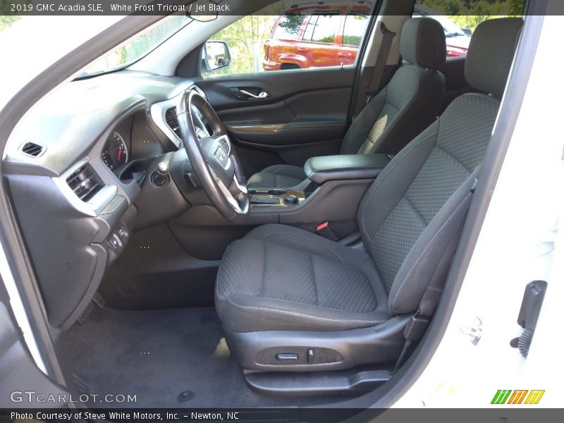Front Seat of 2019 Acadia SLE