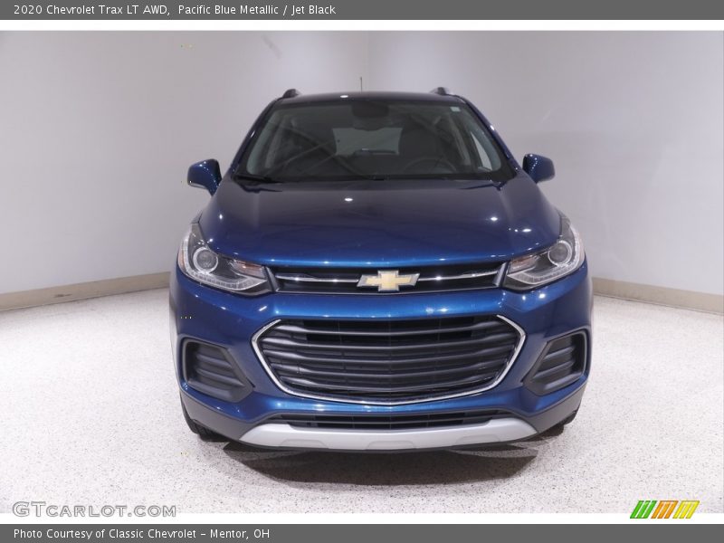 Pacific Blue Metallic / Jet Black 2020 Chevrolet Trax LT AWD