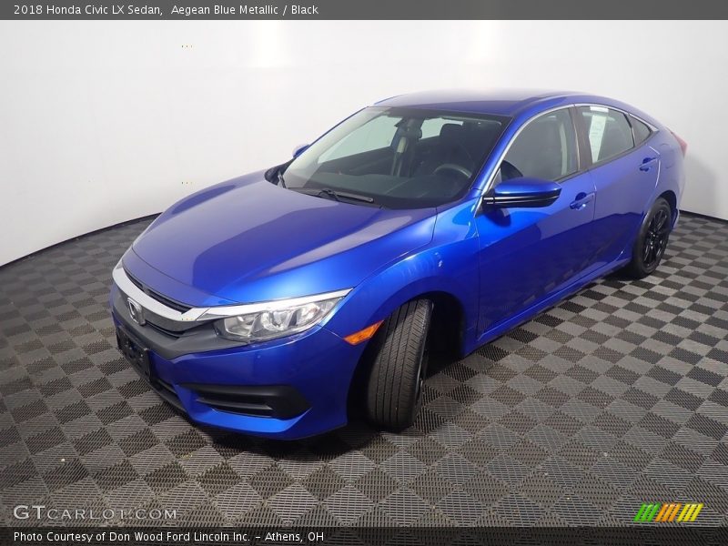  2018 Civic LX Sedan Aegean Blue Metallic