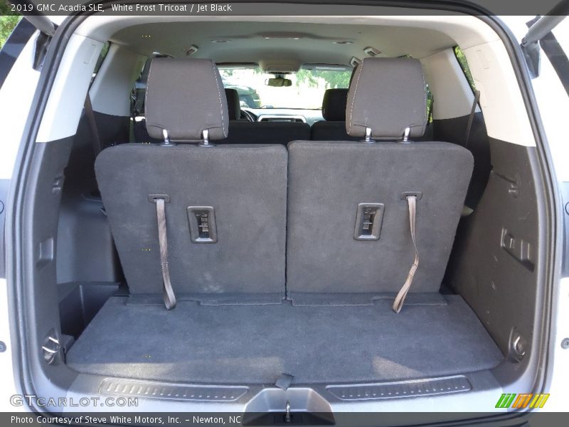 White Frost Tricoat / Jet Black 2019 GMC Acadia SLE