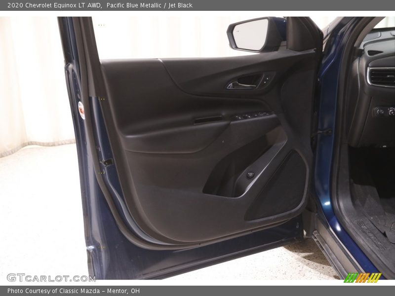 Pacific Blue Metallic / Jet Black 2020 Chevrolet Equinox LT AWD