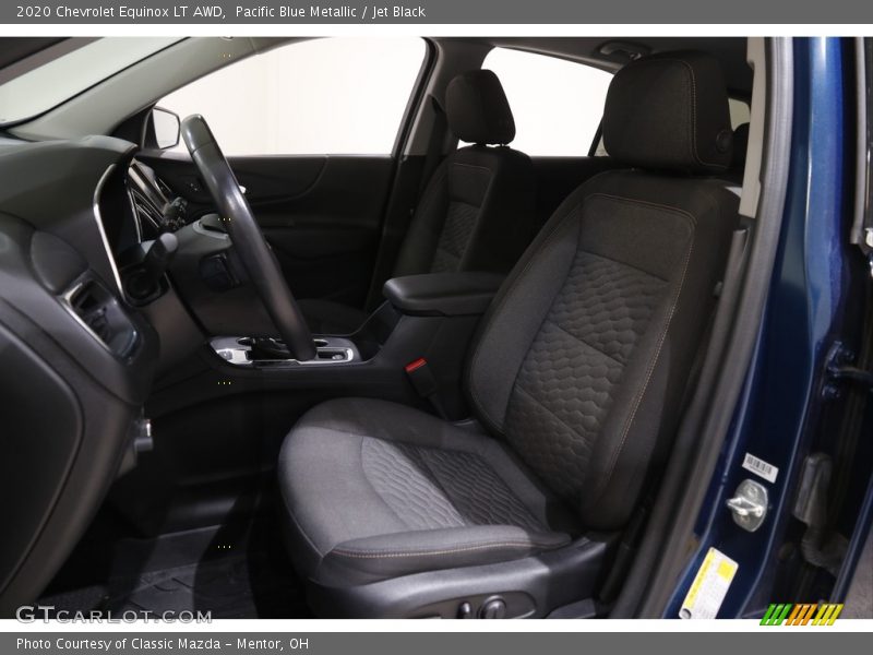 Pacific Blue Metallic / Jet Black 2020 Chevrolet Equinox LT AWD