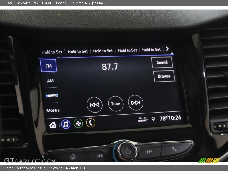 Audio System of 2020 Trax LT AWD