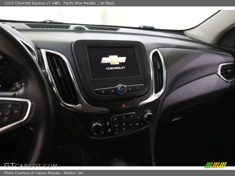 Pacific Blue Metallic / Jet Black 2020 Chevrolet Equinox LT AWD