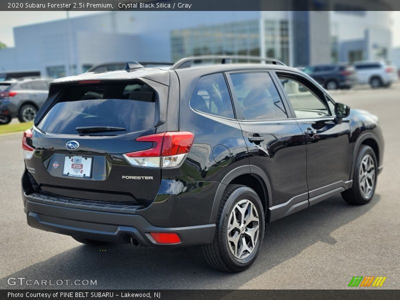 Crystal Black Silica / Gray 2020 Subaru Forester 2.5i Premium