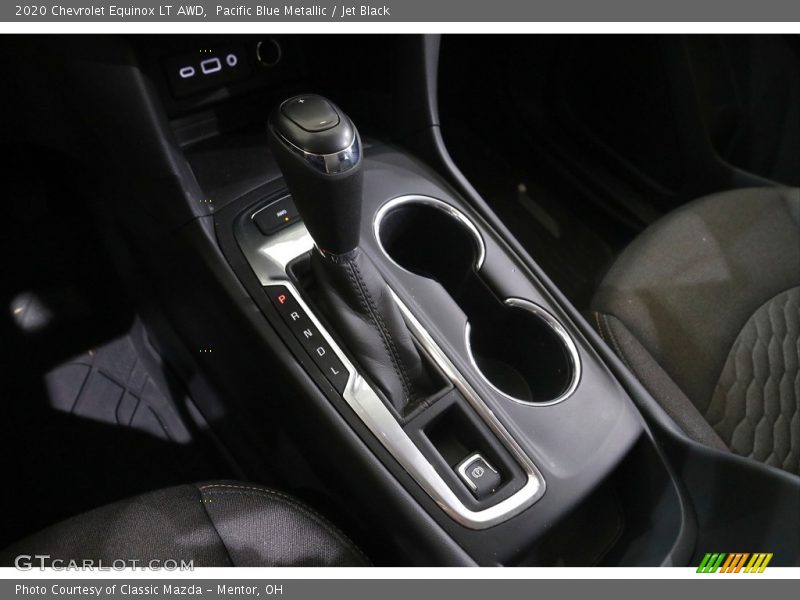 Pacific Blue Metallic / Jet Black 2020 Chevrolet Equinox LT AWD