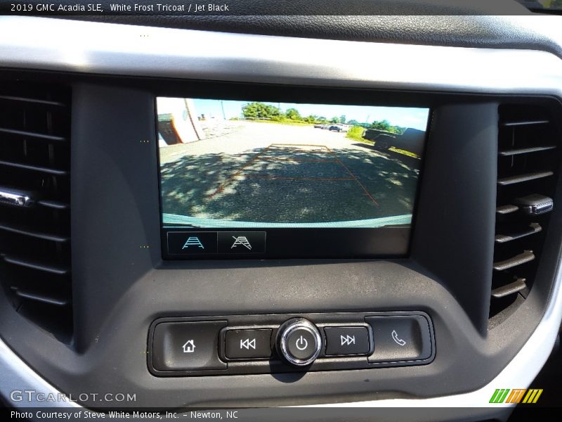 White Frost Tricoat / Jet Black 2019 GMC Acadia SLE