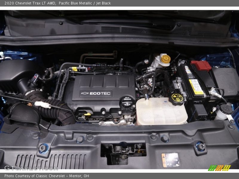  2020 Trax LT AWD Engine - 1.4 Liter Turbocharged DOHC 16-Valve VVT 4 Cylinder