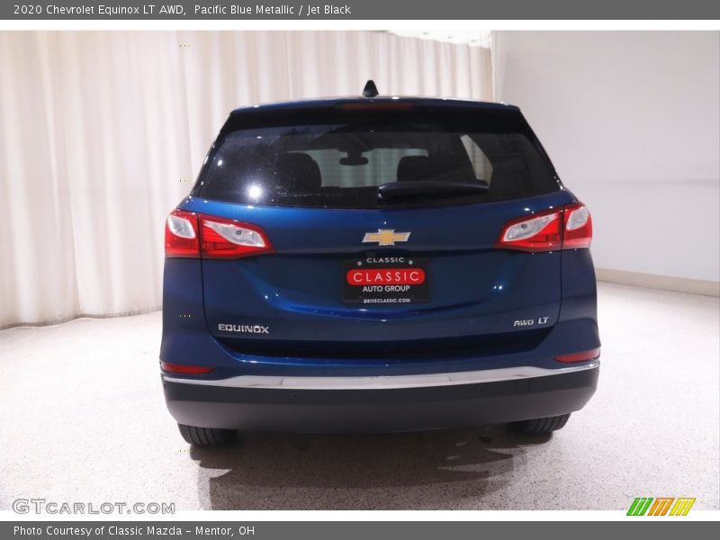 Pacific Blue Metallic / Jet Black 2020 Chevrolet Equinox LT AWD