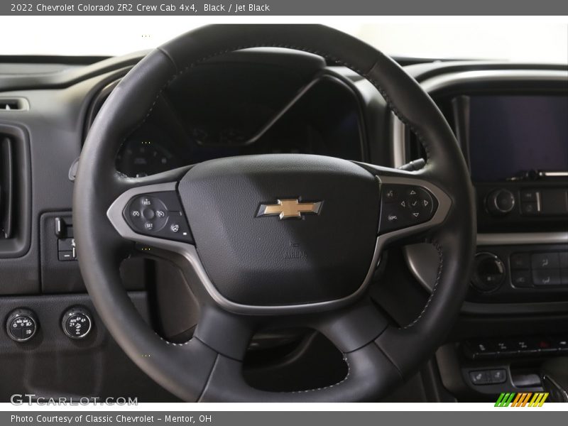 Black / Jet Black 2022 Chevrolet Colorado ZR2 Crew Cab 4x4