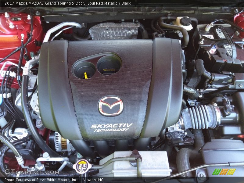  2017 MAZDA3 Grand Touring 5 Door Engine - 2.5 Liter SKYACTIV-G DI DOHC 16-Valve VVT 4 Cylinder