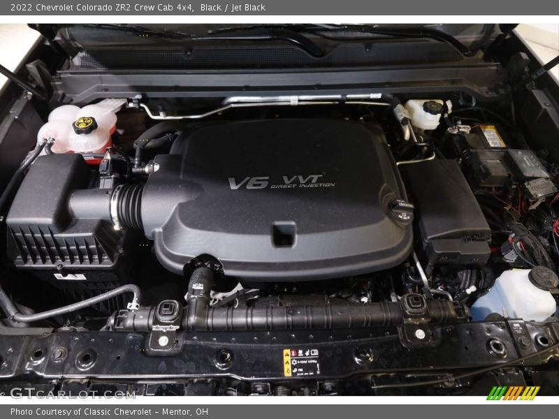 Black / Jet Black 2022 Chevrolet Colorado ZR2 Crew Cab 4x4