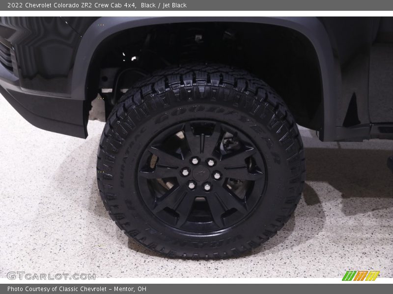 Black / Jet Black 2022 Chevrolet Colorado ZR2 Crew Cab 4x4