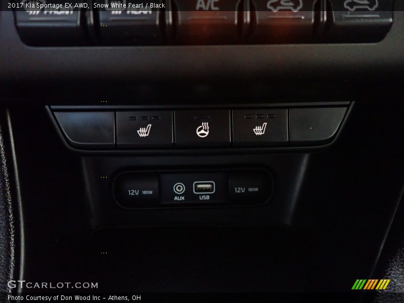Snow White Pearl / Black 2017 Kia Sportage EX AWD