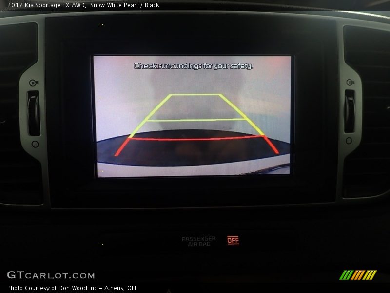 Snow White Pearl / Black 2017 Kia Sportage EX AWD