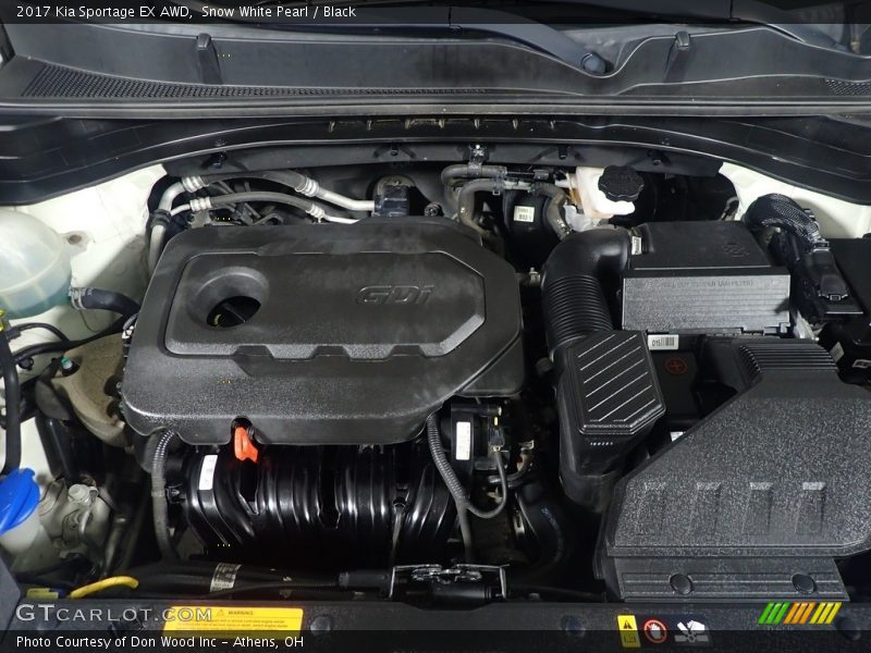 Snow White Pearl / Black 2017 Kia Sportage EX AWD
