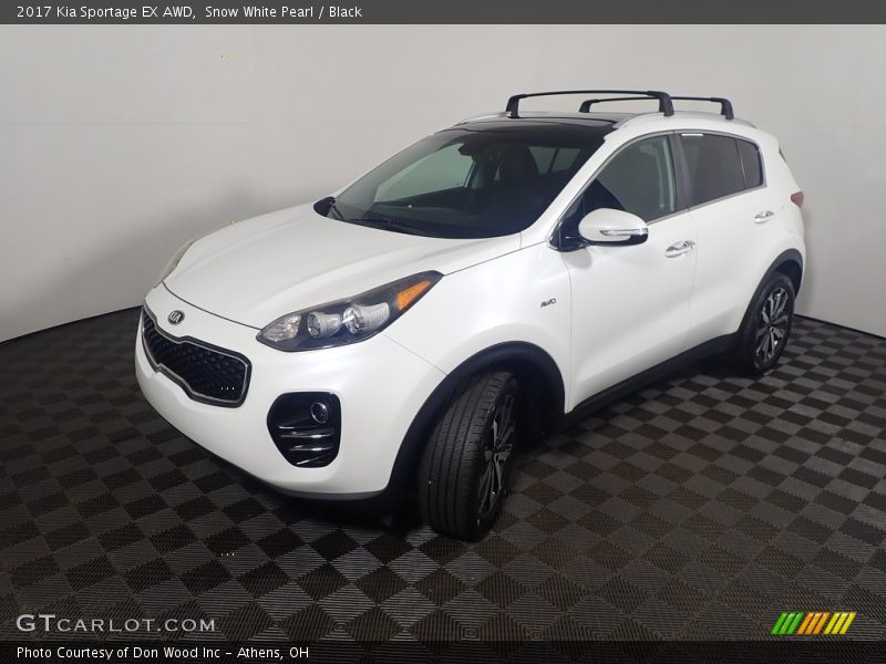 Snow White Pearl / Black 2017 Kia Sportage EX AWD