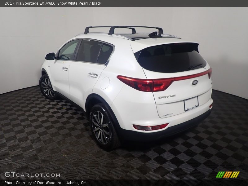 Snow White Pearl / Black 2017 Kia Sportage EX AWD