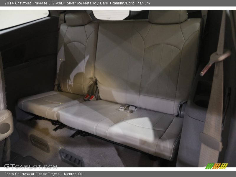 Silver Ice Metallic / Dark Titanium/Light Titanium 2014 Chevrolet Traverse LTZ AWD