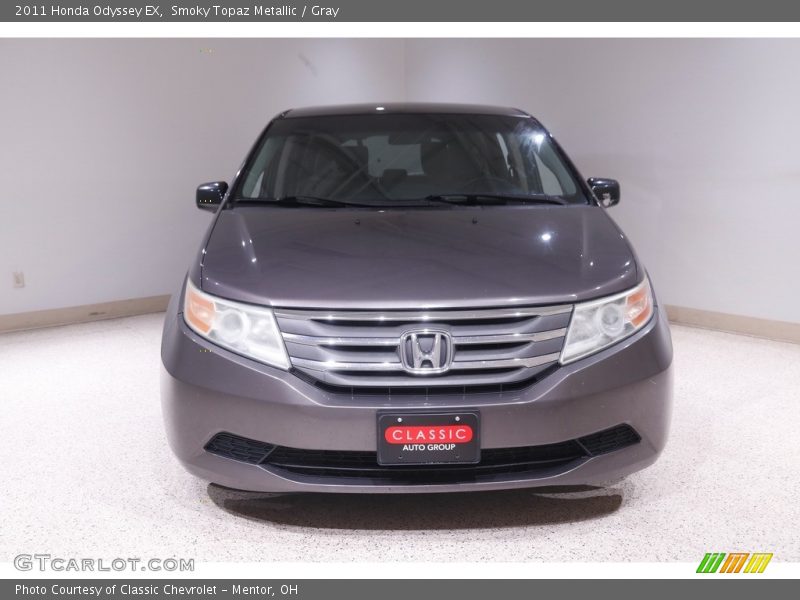 Smoky Topaz Metallic / Gray 2011 Honda Odyssey EX