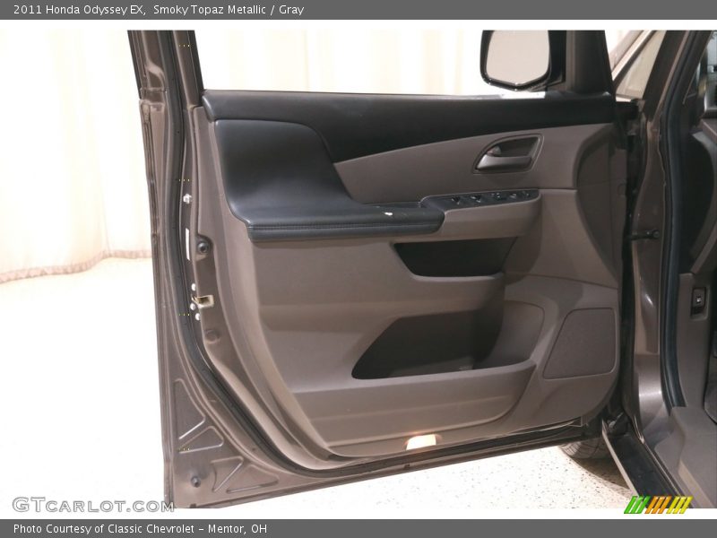 Smoky Topaz Metallic / Gray 2011 Honda Odyssey EX