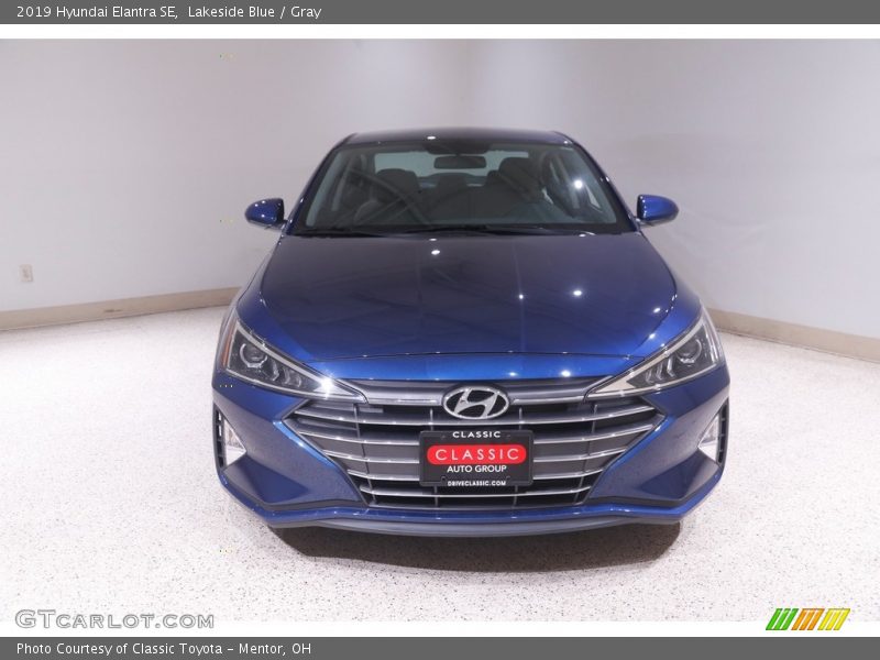Lakeside Blue / Gray 2019 Hyundai Elantra SE