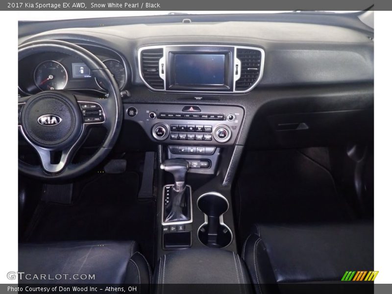 Snow White Pearl / Black 2017 Kia Sportage EX AWD