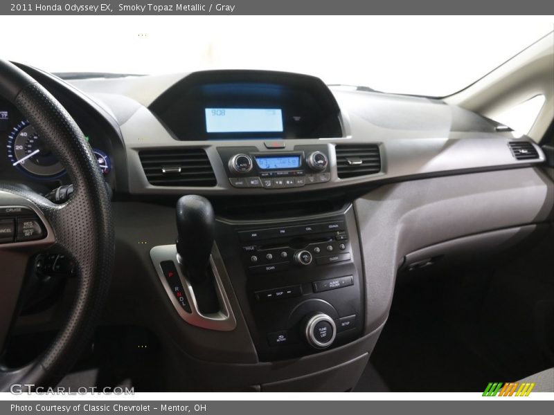 Smoky Topaz Metallic / Gray 2011 Honda Odyssey EX