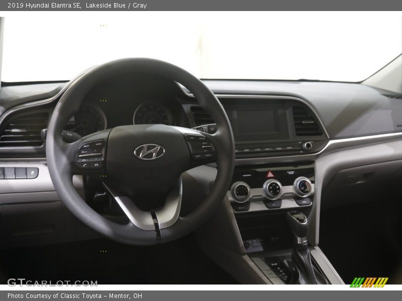 Lakeside Blue / Gray 2019 Hyundai Elantra SE