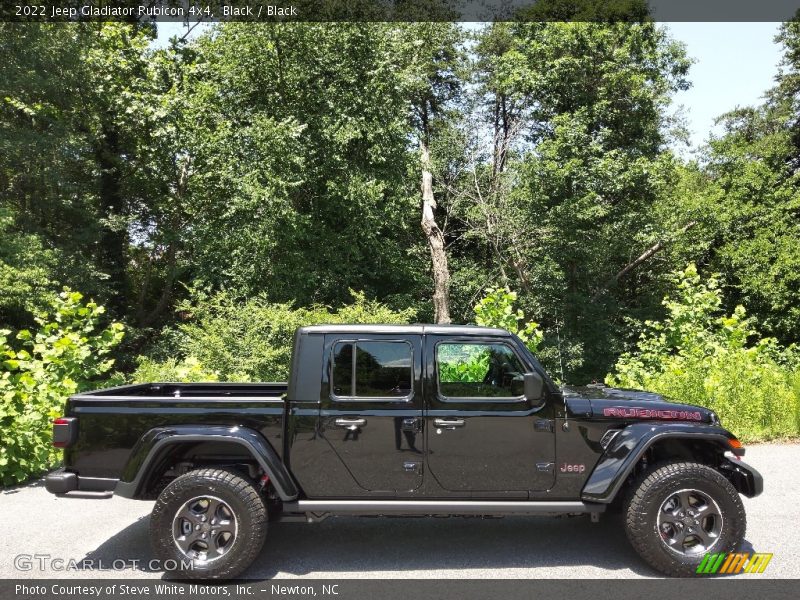 Black / Black 2022 Jeep Gladiator Rubicon 4x4