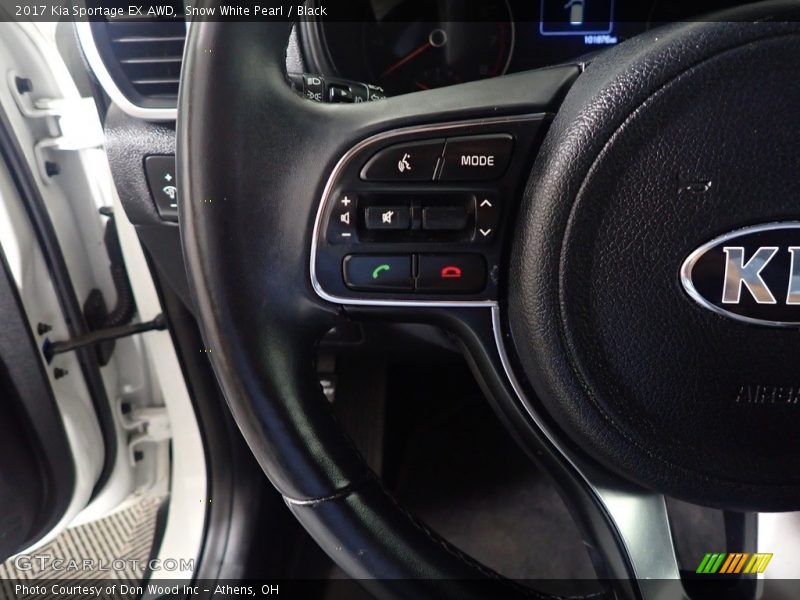 Snow White Pearl / Black 2017 Kia Sportage EX AWD