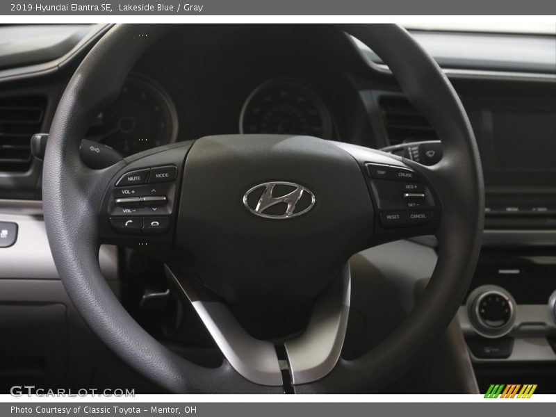 Lakeside Blue / Gray 2019 Hyundai Elantra SE